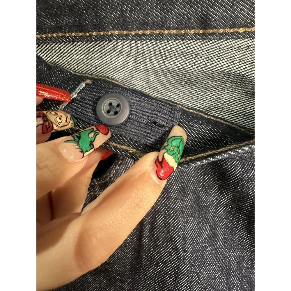 place boys jeans loose dark wash size 18‎ S adjustable waist